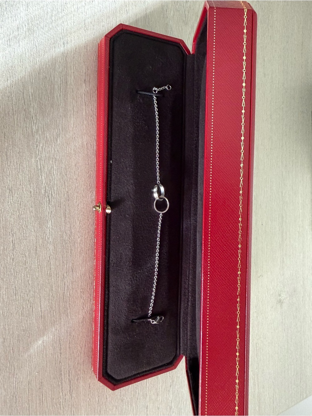 LOVE BRACELET, ON CHAIN - Picture 4 of 6